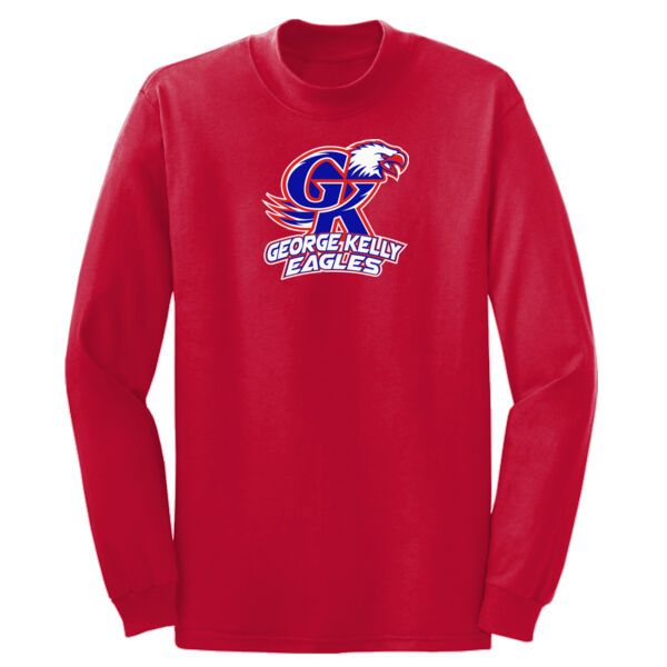 GKE - Adult Long Sleeve 5.4 oz. 100% Cotton T Shirt Thumbnail