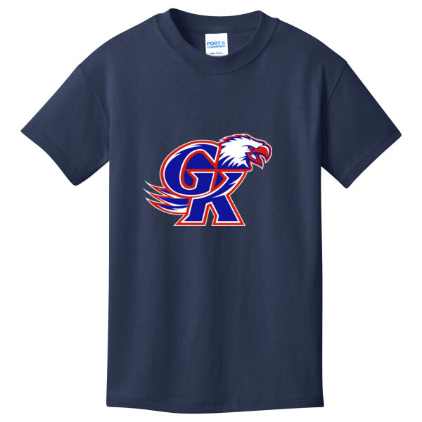 GKE - Youth 100% Cotton T Shirt, Short Sleeve Thumbnail