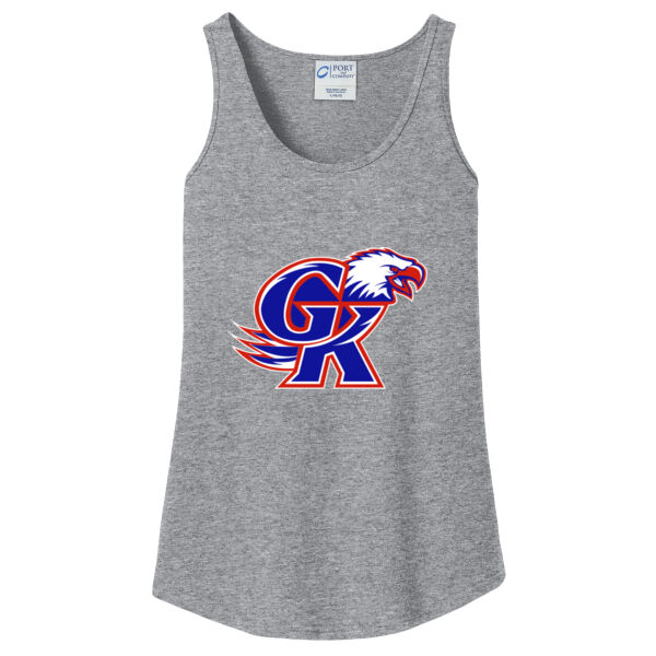 GKE - Ladies 5.4 Oz 100% Cotton Tank Top Thumbnail